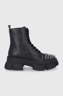 Botki damskie - Steve Madden Workery skórzane Temperate - grafika 1