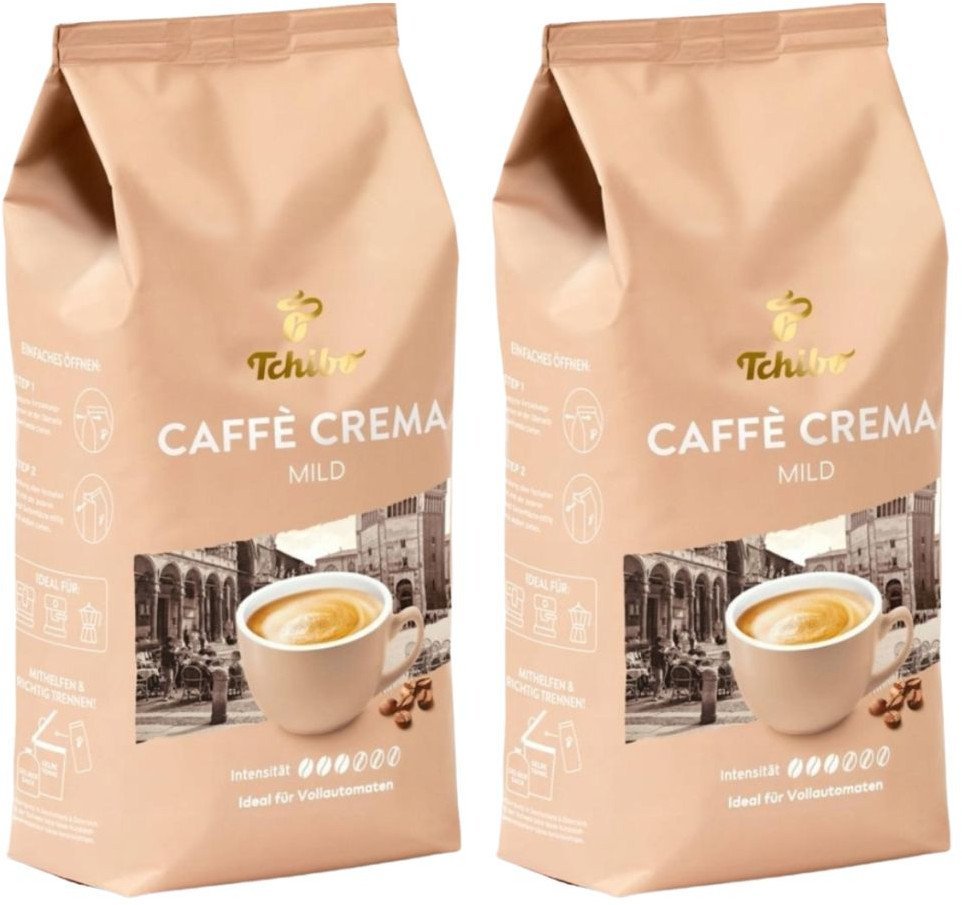 Kawa ziarnista Tchibo Caffe Crema Mild 2x 1kg