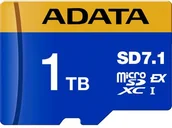 Karty pamięci - ADATA Premier Extreme microSDXC SD7.1 Express Card UD1TEX3L1-C - miniaturka - grafika 1