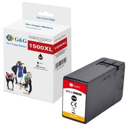 Tusz G&G Kompatybilny z Canon PGI-1500XLBK/ 9218B001 9350