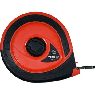 Yato TAŚMA MIERNICZA 50 M X 15 MM Z WŁÓKNA SZKLANEGO GŁADKA III KLASA DOKŁADNOŚCI YT-71572 YT-71572 - Inne urządzenia pomiarowe - miniaturka - grafika 1