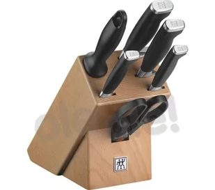 Zwilling TWIN Four Star II Blok Zestaw noży, drewno, 7 cz. 300 x 115 x 260 mm 33414-000 (33414-000-0) - Noże kuchenne - miniaturka - grafika 1