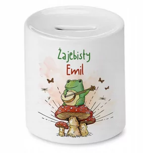 Skarbonka dla Emila na Urodziny na Prezent z Nadrukiem ze Zdjęciem - Skarbonki - miniaturka - grafika 1