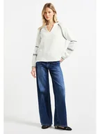 Bluzki damskie - Street One Bluzka w kolorze białym - miniaturka - grafika 1