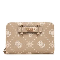 Portfele - Duży Portfel Damski Guess Silia Slg SWGP98 90140 Beżowy - miniaturka - grafika 1