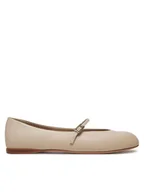 Baleriny - Max Mara Baleriny Mmballet 2514521171600 Beżowy - miniaturka - grafika 1