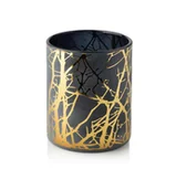 Lampiony i znicze - ODETTE GOLD Świecznik 8,8xh10cm - miniaturka - grafika 1