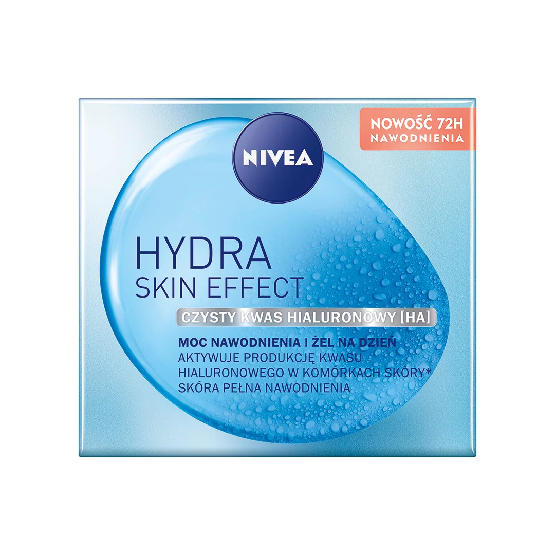 Nivea Hydra Skin Effect 50ml moc nawodnienia żel do twarzy na dzień