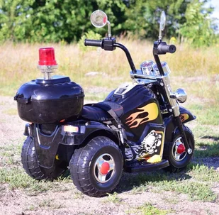 Motor Chopper Na Akumulator Czarny /ll778 - Pojazdy elektryczne dla dzieci Motor Chopper Na Akumulator Czarny /ll778 - Pojazdy elektryczne dla dzieci - miniaturka - grafika 15