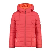 Kurtki i płaszcze dla dziewczynek - CMP Dziewczęca nylonowa kurtka z kapturem ze stałym kapturem dla dziewczynek nylonowa kurtka z kapturem Unisex - dla dzieci i chłopców - miniaturka - grafika 1