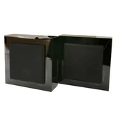 Głośniki i kolumny - DLS FLATBOX SLIM MINI głośnik naścienny (para/czarny) - miniaturka - grafika 1
