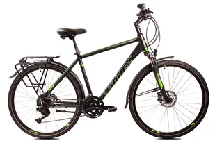 Bergon DB CUES 2x9 czarno-zielony 18" - Rowery - miniaturka - grafika 1