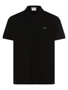 Gant - Męska koszulka polo, czarny - Koszulki męskie - miniaturka - grafika 1