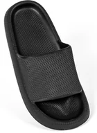 Skarpetki dla dzieci - Damskie kapcie kąpielowe kapcie prysznicowe lekkie kapcie kąpielowe buty domowe wygodne kapcie antypoślizgowe kapcie kąpielowe buty do sauny czarne 37 - miniaturka - grafika 1