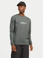 Bluzy męskie - Jack&Jones Longsleeve Charlie 12265426 Szary Regular Fit - miniaturka - grafika 1