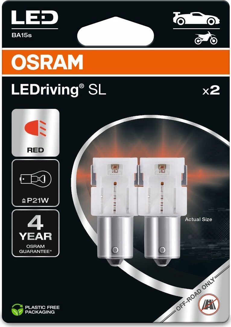 Osram CAR LIGHT OSRAM LED LAMP P21W 12V