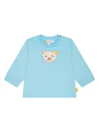 Bluzy i sweterki niemowlęce - Steiff Bluza w kolorze błękitnym - miniaturka - grafika 1