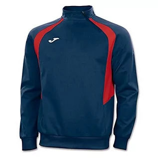 Bluzy męskie - Joma Champion III bluza męska niebieski morski granatowo-czerwony - 306 6XS - grafika 1