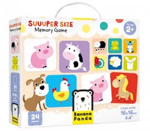 Suuuper Size Memory Age 2+ Gam - Pozostałe książki - miniaturka - grafika 1