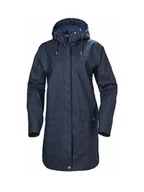 Kurtki damskie - Kurtka damska Helly Hansen W Moss Rain Coat granatowa XS - miniaturka - grafika 1