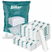 Pokrowce na ubrania - Sillar worki próźniowe na ubrania na pościel na odzież 9 sztuk małe pompka - miniaturka - grafika 1