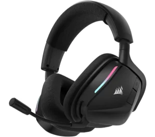 Corsair Void Wireless v2 Carbon Czarny - Słuchawki - miniaturka - grafika 1