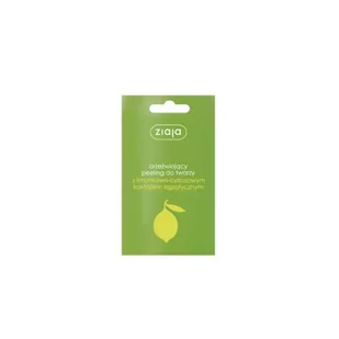 Ziaja Peeling do twarzy limonka-cytrus 7ml - Peelingi i scruby do twarzy - miniaturka - grafika 1