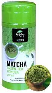 Matcha 100% zielona herbata z Boseongsan macza w proszku green tea puszka 50g - Herbata - miniaturka - grafika 1
