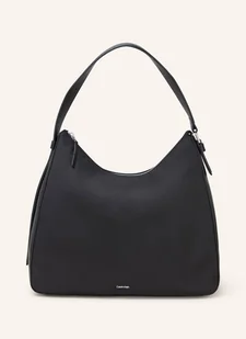 Calvin Klein Torebka Hobo schwarz - Torebki damskie - miniaturka - grafika 1