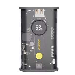 Dudao powerbank 10000mAh USB-C / USB-A 22.5W PD czarny (K16) - Powerbanki - miniaturka - grafika 1