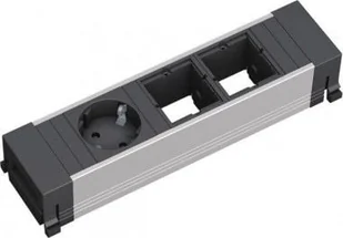 Listwa zasilająca Bachmann 1 gniazdo czarna - Listwy zasilające - miniaturka - grafika 1