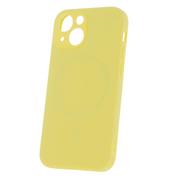Etui i futerały do telefonów - Nakładka Mag Invisible Do Iphone 14 6,1" Pastelowy Żółty - miniaturka - grafika 1