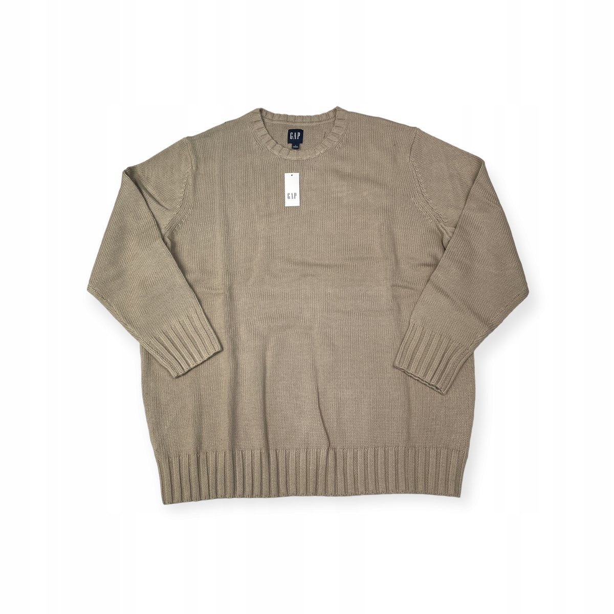 Be��owy sweter m��ski GAP S
