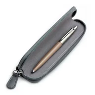 Zestawy piśmiennicze - Zestaw prezentowy Parker Jotter Beżowy w szarym etui - miniaturka - grafika 1