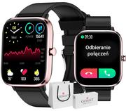 Smartwatch - Giewont GW230-3 Różowe Złoto-Czarny - miniaturka - grafika 1