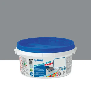 Fuga epoksydowa Kerapoxy Easy Design 125 zamkowy szary 1.5 kg Mapei - Fugi - miniaturka - grafika 1