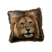 Poduszki dekoracyjne - Poduszka dekoracyjna lew 45 x 45 cm - miniaturka - grafika 1