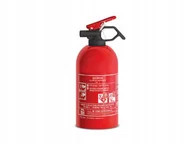 Akcesoria motoryzacyjne - GAŚNICA PROSZKOWA DEKLARACJA ZGODNOŚCI SAMOCHODOWA METALOWA GP-1M 1kg - miniaturka - grafika 1