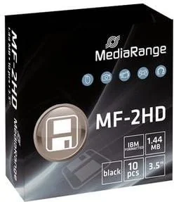 MediaRange dyskietki 3.5" 1,44MB, 10 sztuk MR200 - Akcesoria do komputerów stacjonarnych - miniaturka - grafika 1