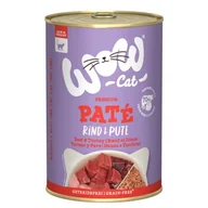Mokra karma dla kotów - WOW Cat Adult 6 x 400 g Wołowina i indyk - miniaturka - grafika 1