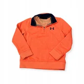 Bluzy damskie - Wciągana bluza dla chłopca neon Under Armour XS 4/5 lat - miniaturka - grafika 1