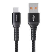 Kable - Kabel USB-C Mcdodo CA-2270, 0.2m (czarny) - miniaturka - grafika 1