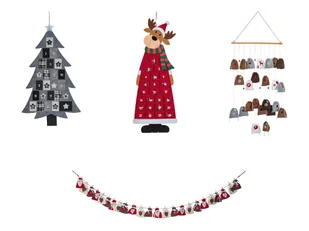 LIVARNO home Kalendarz adwentowy filcowy - Ozdoby bożonarodzeniowe - miniaturka - grafika 1