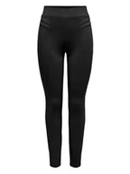 Legginsy - ONLY Legginsy "Nori" w kolorze czarnym - miniaturka - grafika 1