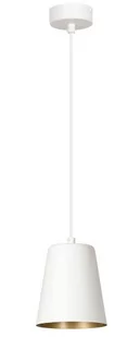 Emibig Milagro lampa wisząca 1-punktowa biała/złota 414/1 414/1 - Lampy sufitowe - miniaturka - grafika 1