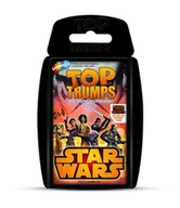 Gry karciane - karty do gry STAR WARS - REBELS TOP TRUMPS - miniaturka - grafika 1