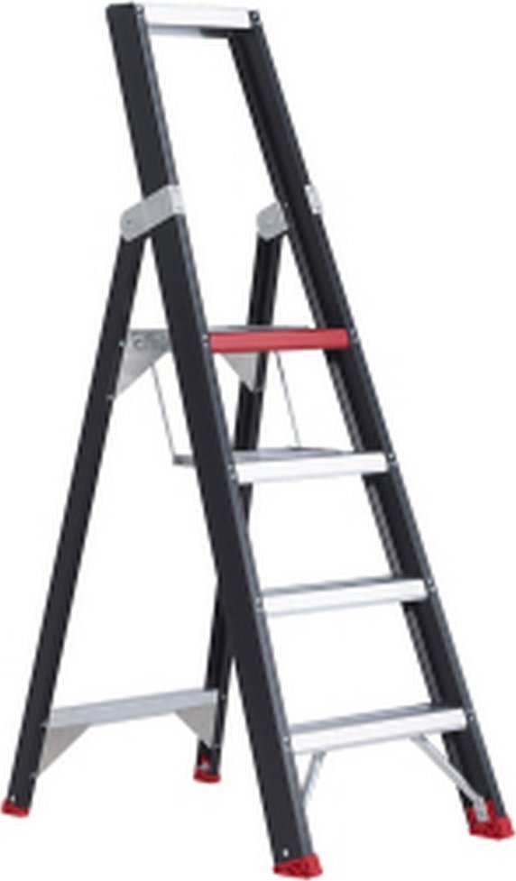 Lero Drabina TAURUS jednostronna wys. 95 cm, 4 stopnie