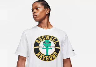 Nike Rayguns Hbr Core Tee White - Koszulki męskie - miniaturka - grafika 1