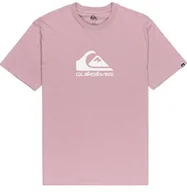 Koszulki męskie - t-shirt QUIKSILVER EV COMP LOGO 2 ELDERBERRY - miniaturka - grafika 1