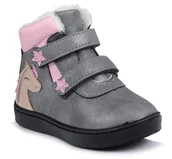 Buty dla dziewczynek - Buty dziecięce zimowe ocieplane Wojtyłko Z23021 -26 - miniaturka - grafika 1